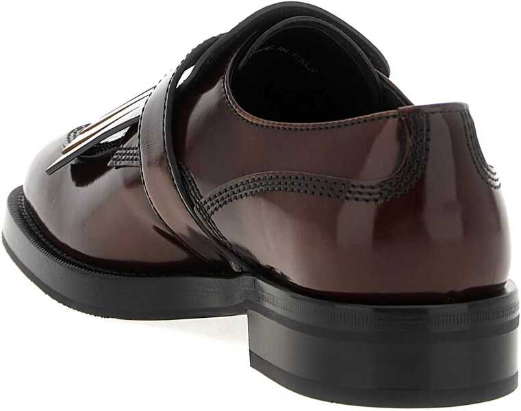 Sandale Churchs Lace Up Shoes with fringes TABAC Femei (BM 18659326) 4