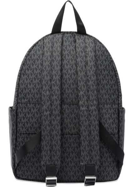 Rucsacuri Michael Kors Large Logo Print Backpack BLACK Femei (BM 18659335) 2