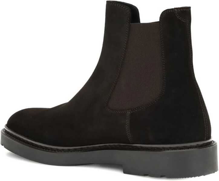 Bocanci casual Fratelli Rossetti Chelsea Ankle Boots DUBLIN CACAOCAMOSCIO Barbati (BM 18659350) 4