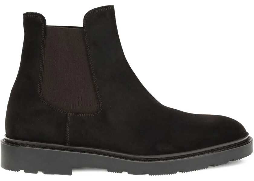 Bocanci casual Fratelli Rossetti Chelsea Ankle Boots DUBLIN CACAOCAMOSCIO Barbati (BM 18659350) 1