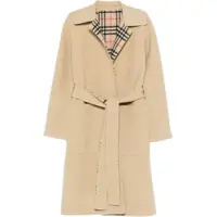 Paltoane Reversible wool robe Coat Femei