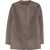 LOULOU DE SAISON Wool short Coat TAUPE MELANGE