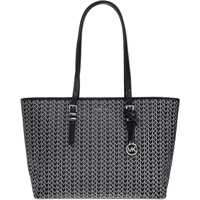 Genti de umar Quinn large jacquard logo Tote Bag Femei