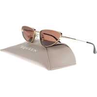 Ochelari de soare Dama - Ochelari de soare Alexander McQueen Cat-eye Sunglasses GOLD/BROWN Femei (BM 18659398) - B-mall.ro