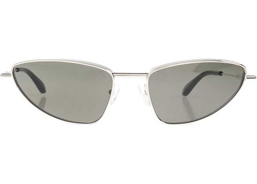 Ochelari de soare Alexander McQueen Cat-eye Sunglasses SILVER/GREY Femei (BM 18659401) 1