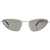 Alexander McQueen Cat-eye Sunglasses SILVER/GREY