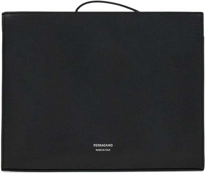 Genti de mana Ferragamo Gancini Pouch NERO Barbati (BM 18659416) 3