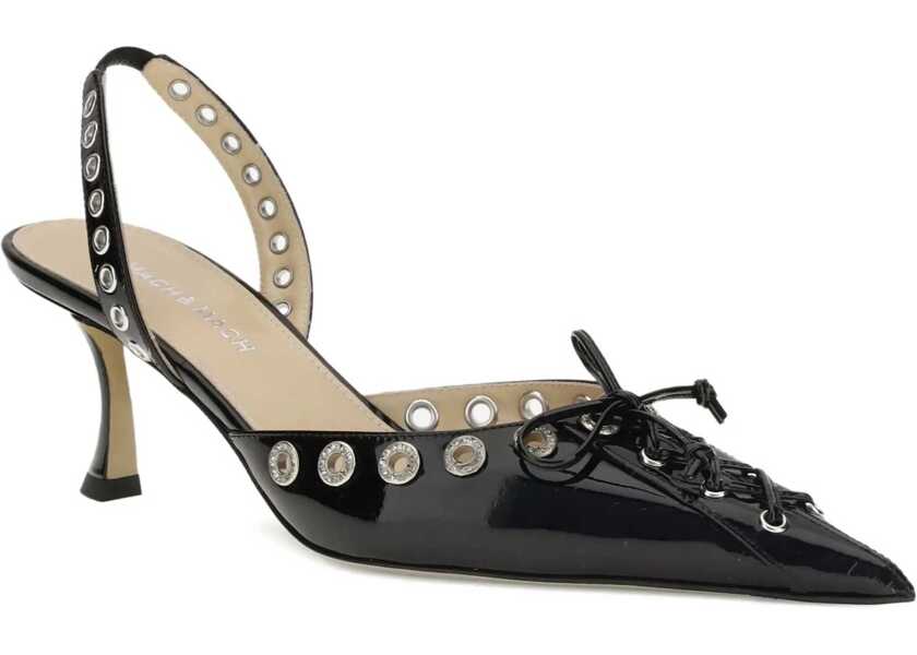 Pantofi cu toc MACH & MACH Studded Pumps BLACK Femei (BM 18659512) 2