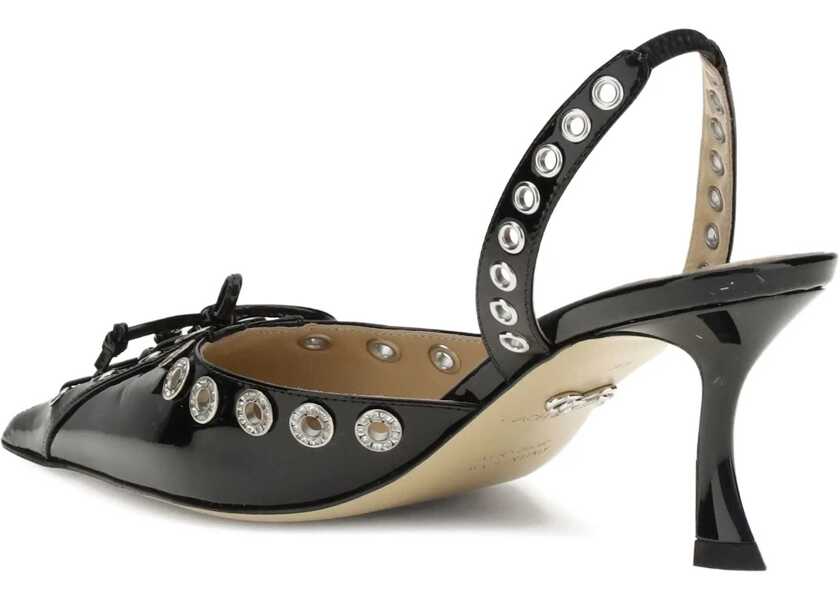 Pantofi cu toc MACH & MACH Studded Pumps BLACK Femei (BM 18659512) 4