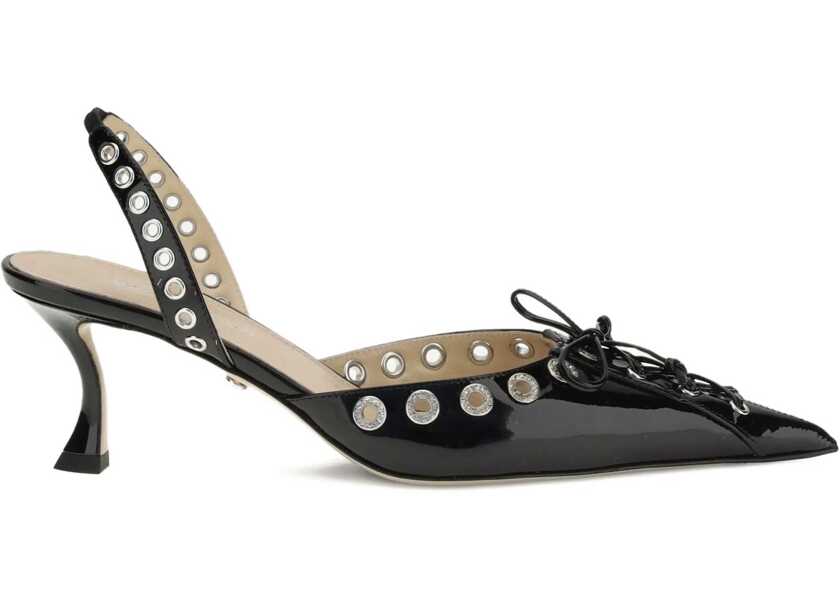 Pantofi cu toc MACH & MACH Studded Pumps BLACK Femei (BM 18659512) 1