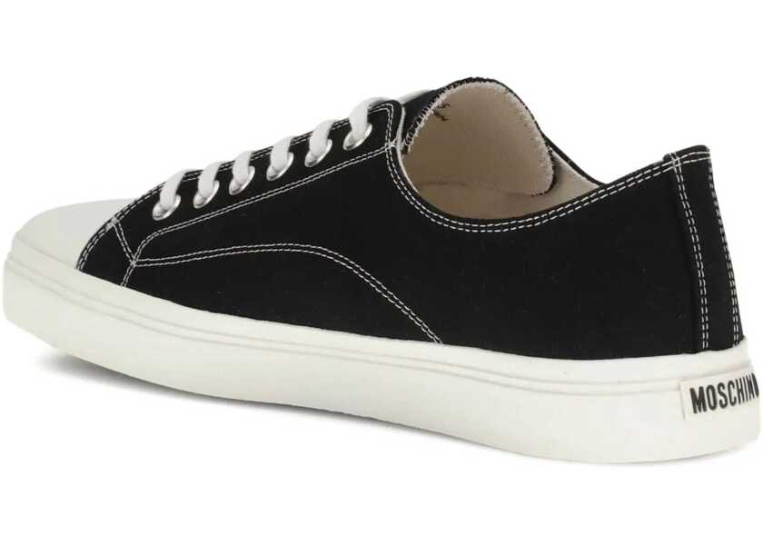 Sneakers Moschino Canvas Sneakers NERO Femei (BM 18659518) 5