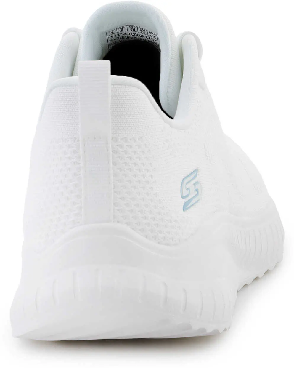 Sneakers SKECHERS Bobs Squad Chaos Face Off OFF WHITE White Femei (BM 18659566) 5