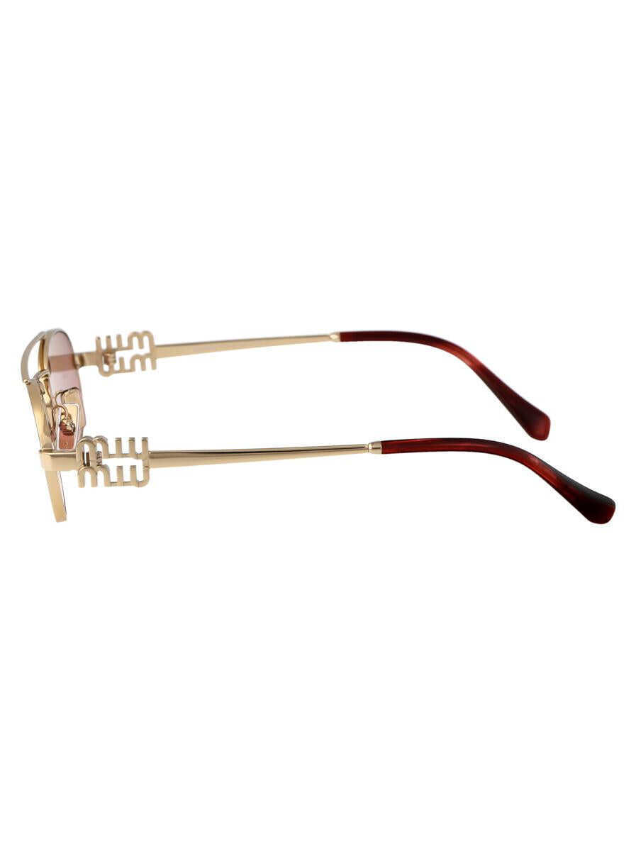 Ochelari de soare Miu Miu Miu Miu Sunglasses ORO PALLIDO Femei (BM 18659868) 3