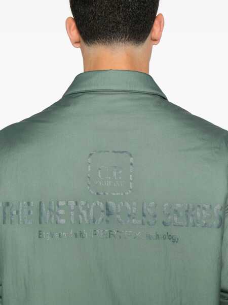 Paltoane C.P. Company C.P. Company Metropolis Series Overshirt Jacket GREEN Barbati (BM 18660768) 5