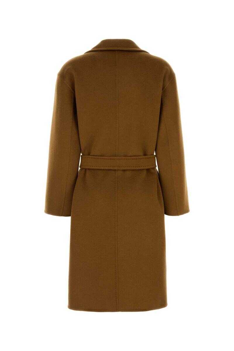 Paltoane Max Mara Max Mara Coats BROWN Femei (BM 18661008) 2