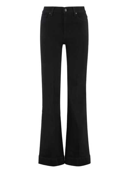 Blugi 7 For All Mankind 7 For All Mankind Modern Dojo Slim Illusion Soho Night Boot-Cut Jeans Black Femei (BM 18663369) 1