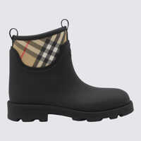 Bocanci Burberry Black Boots Barbati
