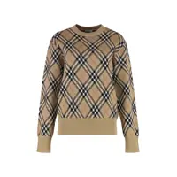 Pulovere Burberry Wool Blend Pullover Femei