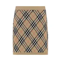 Fuste Burberry Knitted Mini Skirt Femei