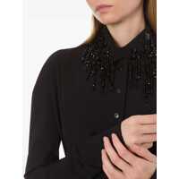 Camasi Alberta Ferretti Dama - Camasi Alberta Ferretti Alberta Ferretti Beads Shirt Black Femei (BM 18664170) - B-mall.ro