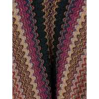 Imbracaminte Dama pagina 461 - Geci MISSONI BEACHWEAR Multicolor Cape With V Neck And All-Over Zigzag Motif In Viscose Blend Woman MULTICOLOR Femei (BM 18664209) - B-mall.ro
