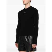 Tricouri Diesel pentru Barbati - Tricouri Diesel Zacary Black T-Shirt With Round Neck And Oval D Cut-Out On The Front In Tech Fabric Man Black Barbati (BM 18664380) - B-mall.ro