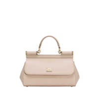 Genti de mana Dolce & Gabbana Sicily Leather Handbag Femei