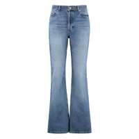 Blugi A.P.C. Romy High-Rise Flared Jeans Femei