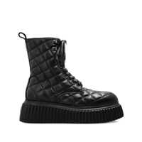 Bocanci Agl Quilted Leather Ankle Boot Femei
