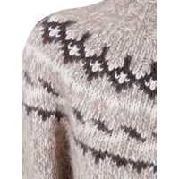 Pulovere P.A.R.O.S.H. Dama - Pulovere P.A.R.O.S.H. Beige Crewneck Sweater In Wool Blend Woman Beige Femei (BM 18666102) - B-mall.ro