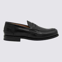 Mocasini Church'S Black Leather Loafers Barbati