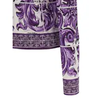 Pulovere Dama - Cardigane Dolce & Gabbana Dolce & Gabbana Majolica Print Cardigan MULTICOLOR Femei (BM 18666855) - B-mall.ro