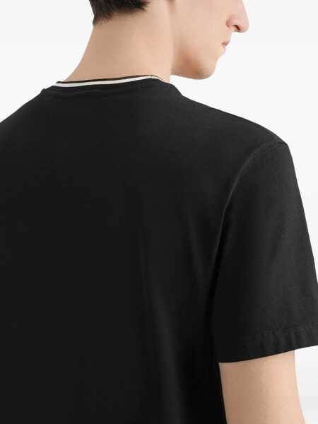 Topuri Dolce & Gabbana Dolce & Gabbana Private Wardrobe T-Shirt Black Barbati (BM 18666894) 4