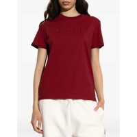 Imbracaminte Moncler Dama - Tricouri Moncler Moncler Cotton Crew-Neck T-Shirt RED Femei (BM 18668421) - B-mall.ro