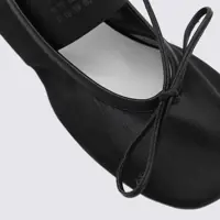 Balerini MM6 Maison Margiela Dama - Balerini MM6 Maison Margiela MM6 Maison Margiela Black Leather Flats Black Femei (BM 18670134) - B-mall.ro