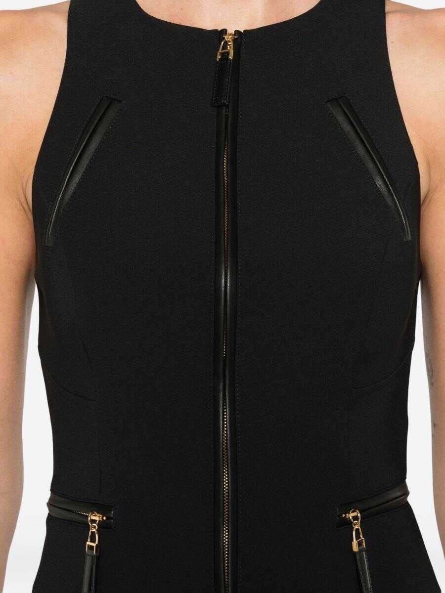 Topuri Elisabetta Franchi Elisabetta Franchi Top Black Femei (BM 18670527) 2
