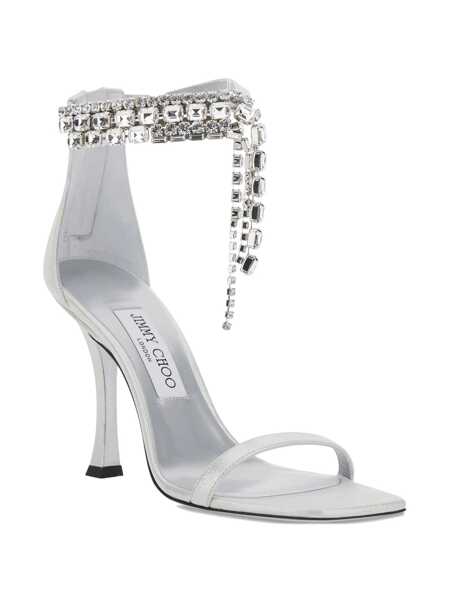 Pantofi cu toc Jimmy Choo Jimmy Choo Sandals SILVER Femei (BM 18670773) 2