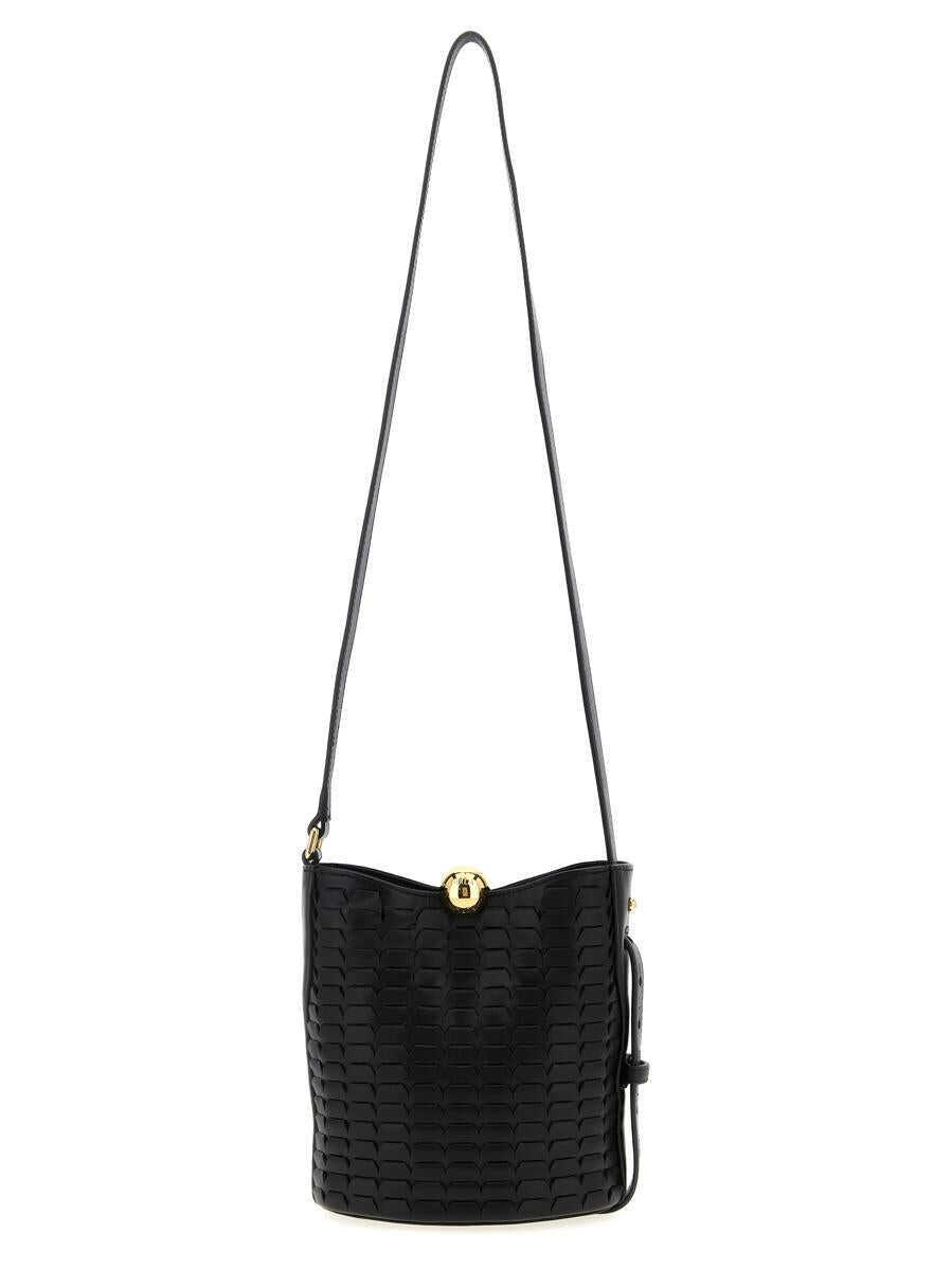 Genti de umar Furla Furla Furla Sfera Soft Mini Bucket Bag Black Femei (BM 18671001) 1