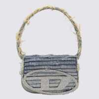 Genti de umar Diesel Denim Leather D Shoulder Bag Femei