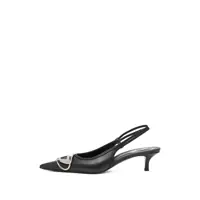 Pantofi cu toc Diesel Dama - Pantofi cu toc Diesel Diesel Black Leather D Venus Pumps Black Femei (BM 18671736) - B-mall.ro