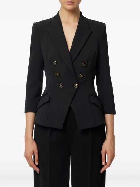 Paltoane Elisabetta Franchi WOMENS JACKET Black   Femei (BM 18671844) 2