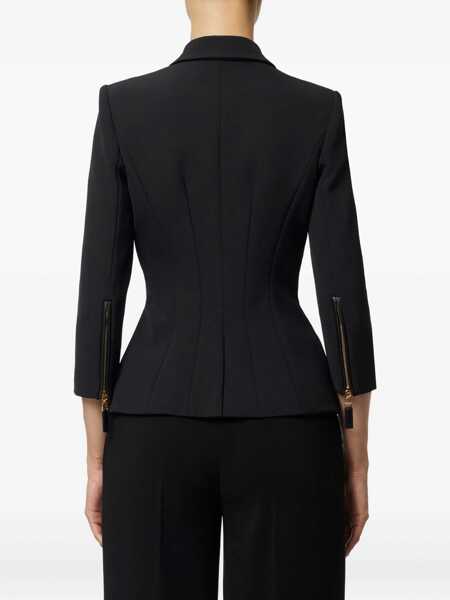 Paltoane Elisabetta Franchi WOMENS JACKET Black   Femei (BM 18671844) 3
