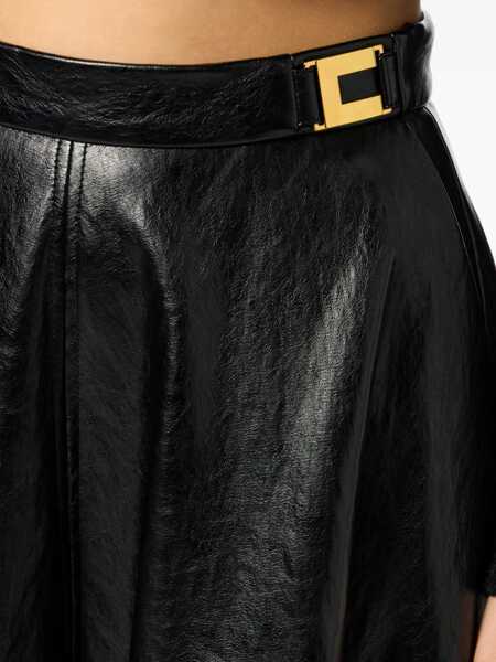 Fuste Elisabetta Franchi WOMENS SKIRT Black   Femei (BM 18671865) 5