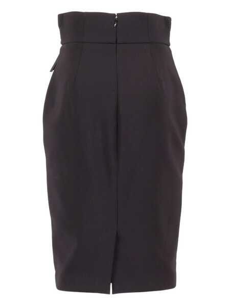 Fuste Elisabetta Franchi WOMENS SKIRT Black   Femei (BM 18671868) 2