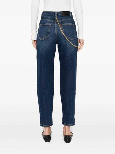Pantaloni Elisabetta Franchi WOMENS JEANS TROUSERS Blue Femei (BM 18671880) 4
