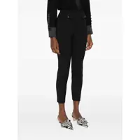 Imbracaminte Dama pagina 11 - Pantaloni Elisabetta Franchi WOMENS PANTS Black Femei (BM 18671886) - B-mall.ro