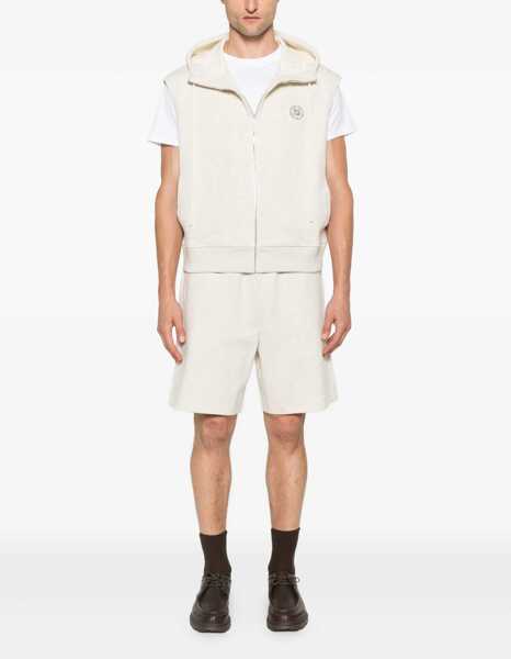 Bluze de trening Fendi Hooded Vest NATURAL MELANGE Barbati (BM 18672265) 2