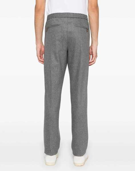 Pantaloni casual PT TORINO Soft Pants GRIGIO MEDIO Barbati (BM 18672289) 4