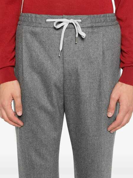 Pantaloni casual PT TORINO Soft Pants GRIGIO MEDIO Barbati (BM 18672289) 5