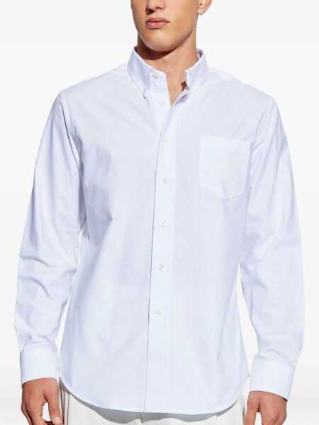 Camasi casual Givenchy Embroidered pocket Shirt WHITE Barbati (BM 18672328) 3